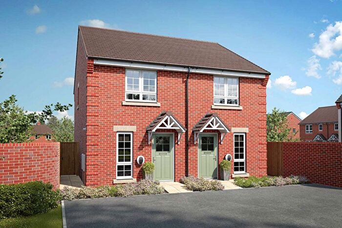 2 Bedroom Semi Detached House For Sale In "The Avonsford - Plot " At Abbey Lane, Evesham, WR11