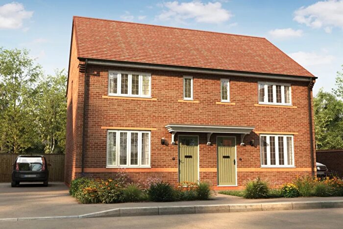 2 Bedroom Semi Detached House For Sale In "The Dekker" At Ash Green Road, Ash Green, Aldershot, GU12