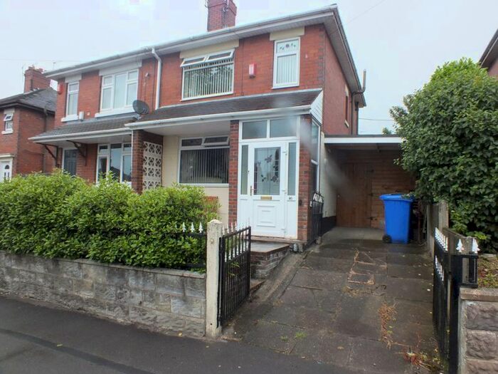 2 Bedroom Semi-Detached House To Rent In Broadfield Road, Sandyford, Stoke-On-Trent ST6