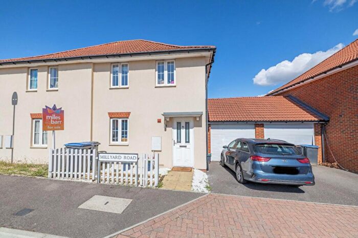 3 Bedroom Semi-Detached House For Sale In Millyard Road, Aylesham, Canterbury, Kent, CT3
