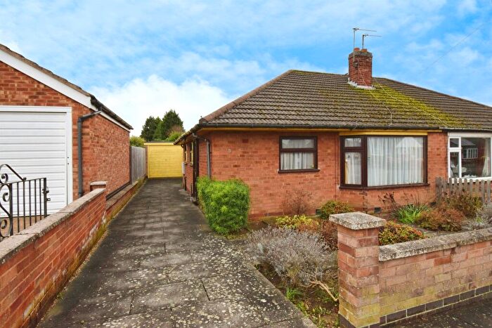 2 Bedroom Semi-Detached Bungalow For Sale In Foxhunter Drive, Oadby, Leicester, LE2