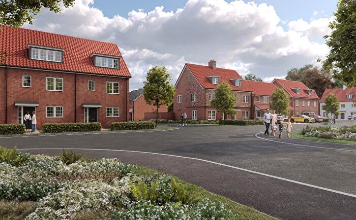 3 Bedroom Terraced House For Sale In The Kentwell, Yare Green, Shipdham, IP25