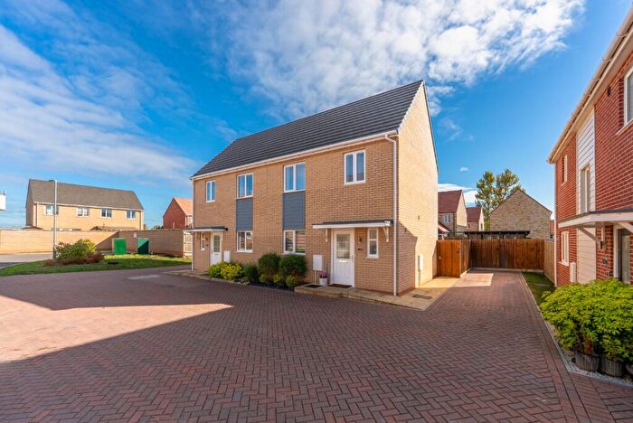 3 Bedroom Semi-Detached House For Sale In Meridian Close, Bluntisham, Huntingdon, Cambridgeshire, PE28