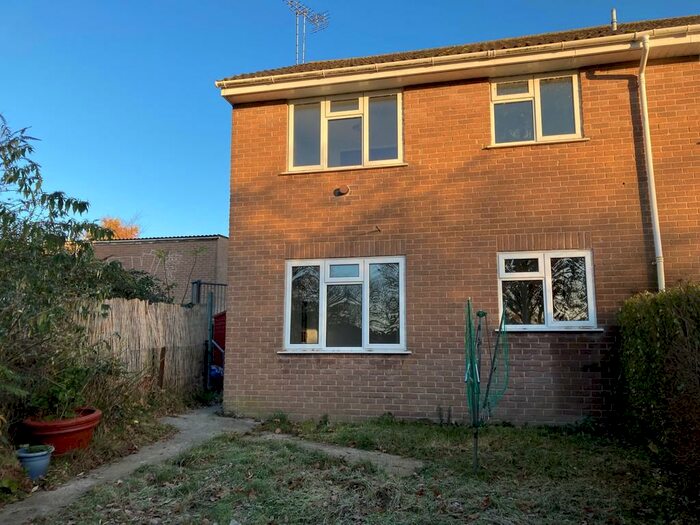 1 Bedroom End Of Terrace House To Rent In Dunkerton Close, Glastonbury, BA6