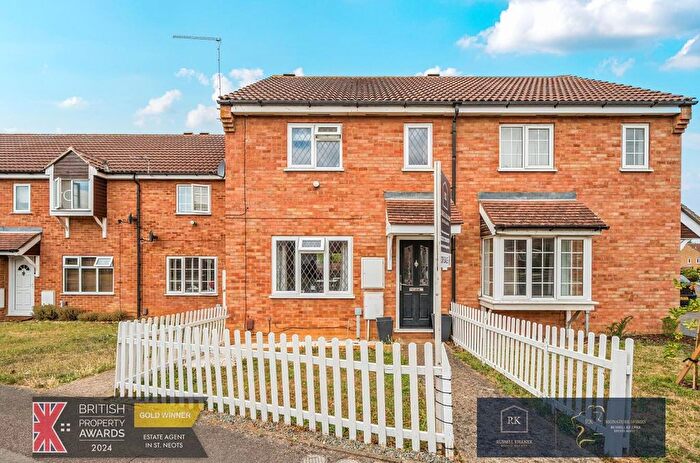 3 Bedroom Terraced House For Sale In Monarch Road, Eaton Socon, St. Neots, PE19