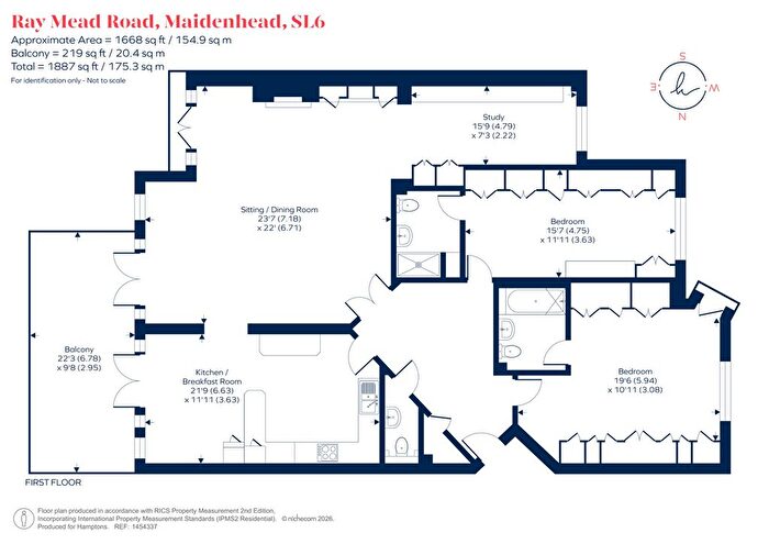 2 Bedroom Flat For Sale In Ray Mead Road, Maidenhead, SL6