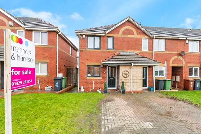 2 Bedroom End Terrace House For Sale In Chandlers Close, Hartlepool, TS24