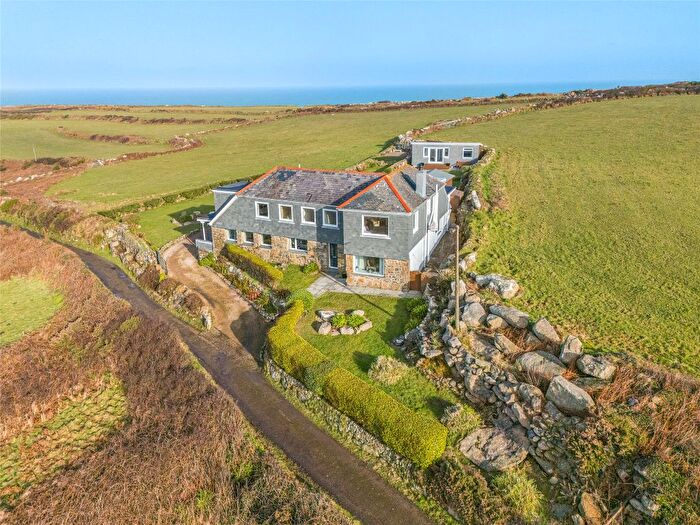 4 Bedroom Detached House For Sale In Zennor, St. Ives, Cornwall, TR26