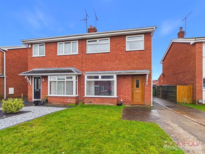 3 Bedroom Semi Detached House For Sale In Mile Barn Road, Wrexham, LL13