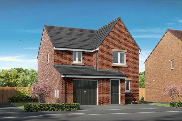 3 Bedroom Property For Sale In "The Staveley" At Birks Close, Hodthorpe, Worksop, S80