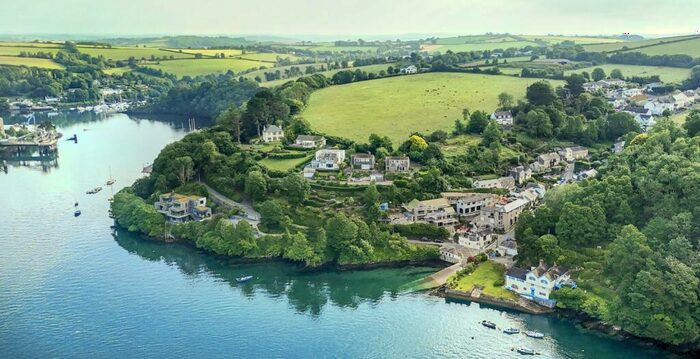 Plot For Sale In Bodinnick, Fowey, Cornwall, PL23