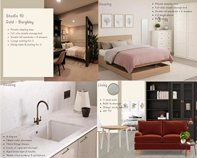 1 Bedroom Apartment To Rent In Gold Burghley- Studio |Verney St, EX1