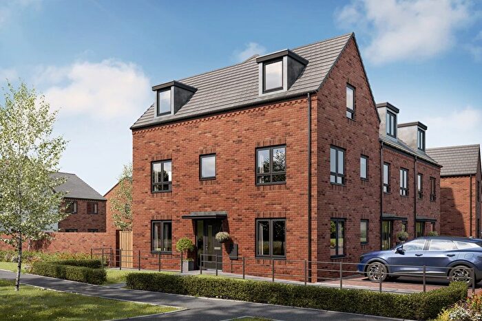 3 Bedroom Town House For Sale In "The Densdale - Plot " At Red Kite Drive, Kenton Bank Foot, Newcastle Upon Tyne, NE13