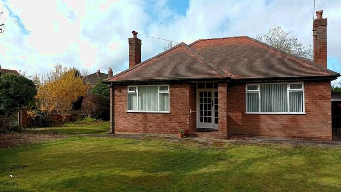 2 Bedroom Bungalow For Sale In Rowton Bridge Road, Chester, Cheshire, CH3