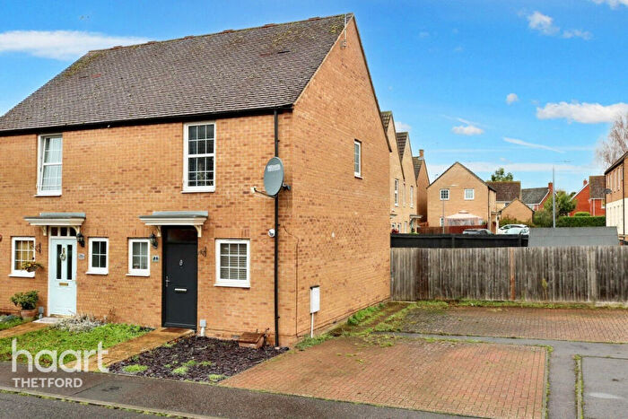 2 Bedroom Semi-Detached House For Sale In Birch Covert, Thetford, IP24