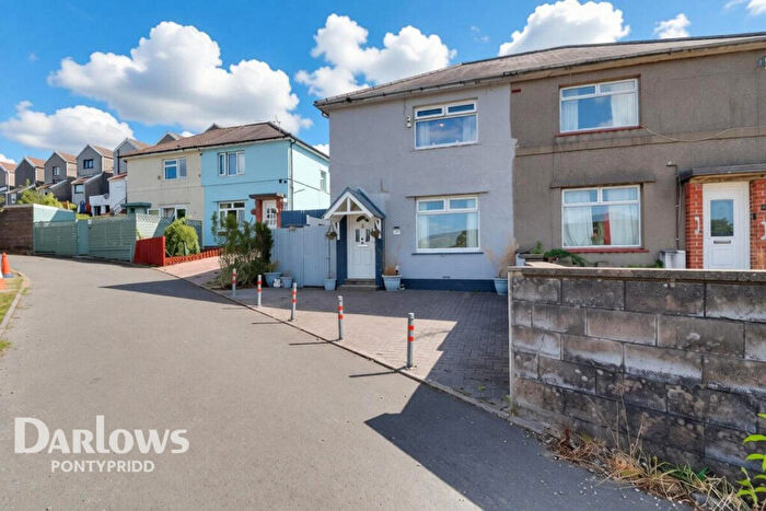 2 Bedroom Semi-Detached House For Sale In Oakland Crescent, Pontypridd, CF37