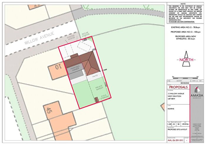 3 Bedroom Semi-Detached House For Sale In Willow Avenue, Yiewsley, West Drayton, UB7