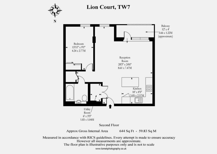 1 Bedroom Flat For Sale In Lion Wharf Road, Isleworth, TW7