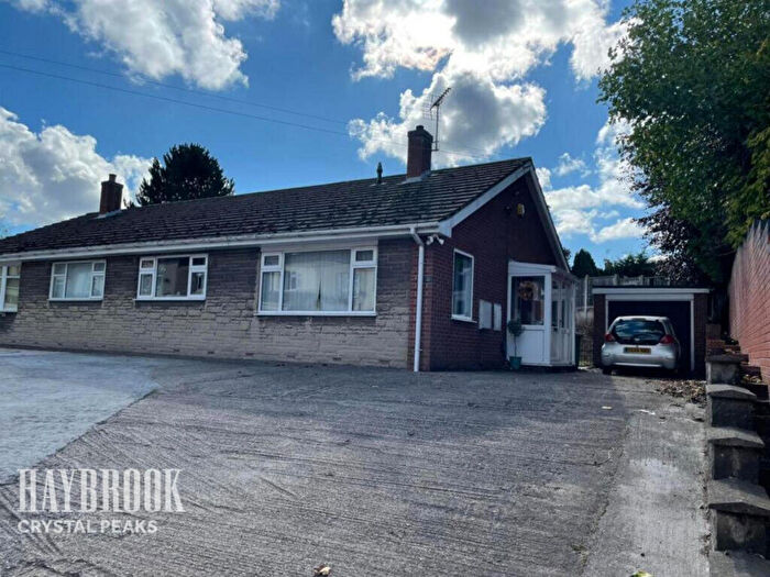 2 Bedroom Semi-Detached Bungalow For Sale In Creswell Road, Chesterfield, S43