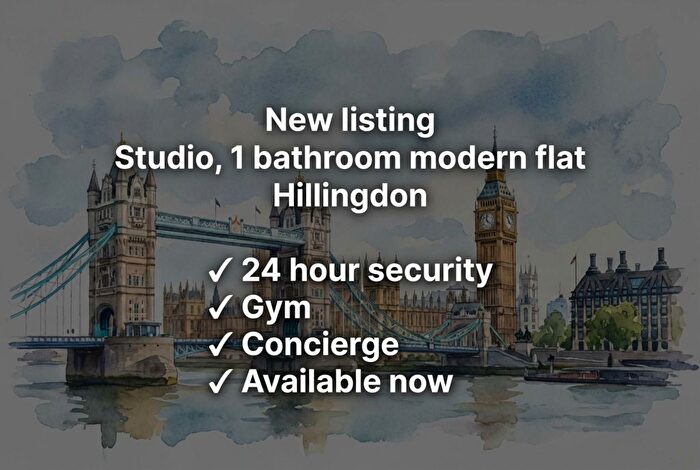 Studio To Rent In Uxbridge Road, Hayes, UB4