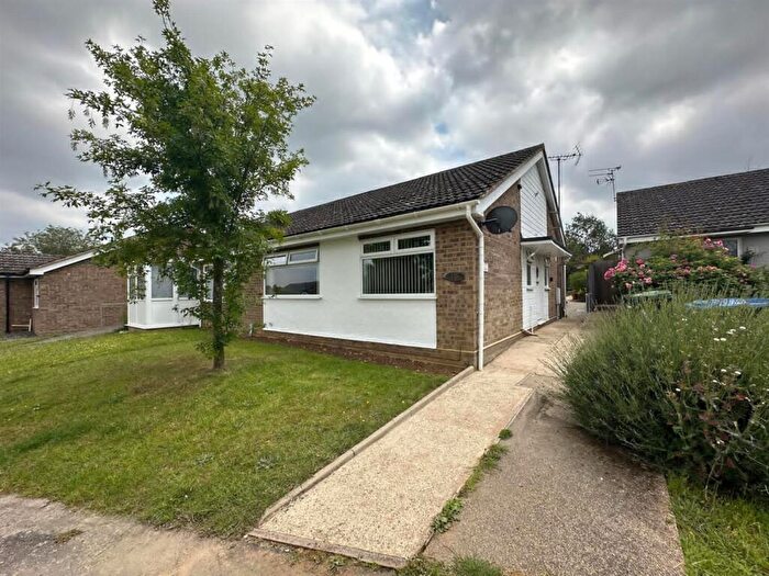 2 Bedroom Semi-Detached Bungalow For Sale In Delius Close, Stowmarket, IP14