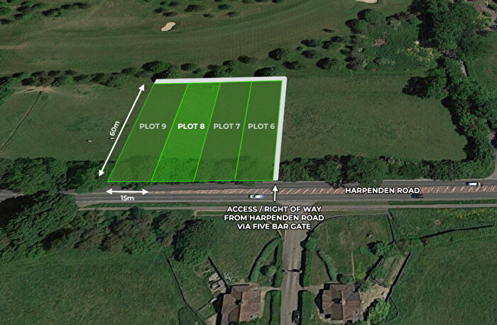 Land For Sale In Plot, Land Adjacent To Foxwood Lodge, Harpenden Road, St. Albans, Hertfordshire, AL3