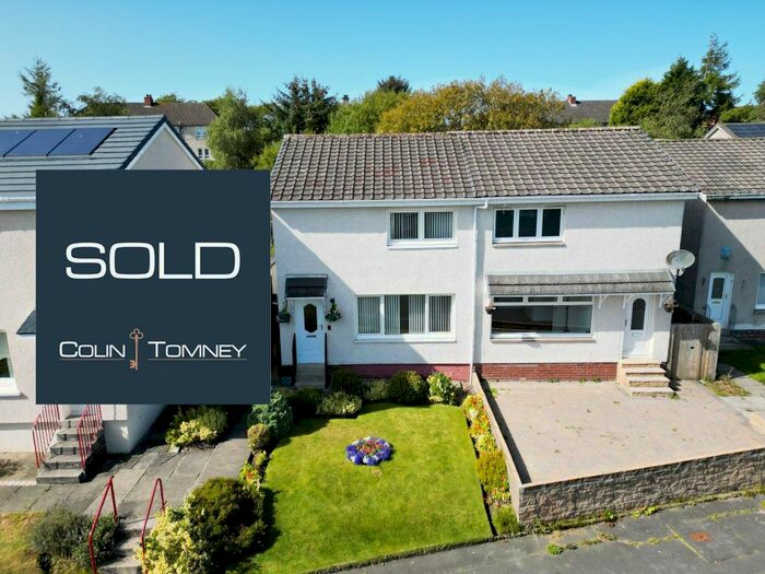 2 Bedroom Semi-Detached House For Sale In Hillrigg, Greengairs, Airdrie, ML6