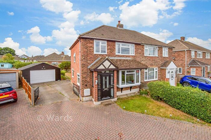 3 Bedroom Semi-Detached House For Sale In Heathside Avenue, Coxheath, Maidstone, Kent, ME17