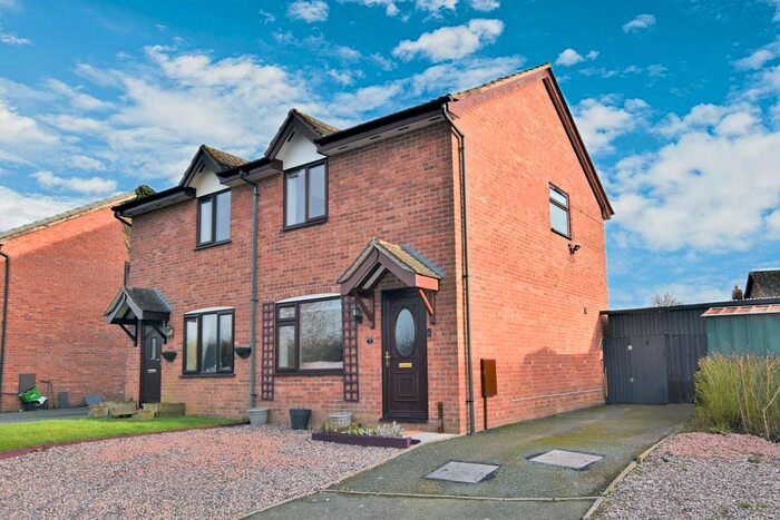 2 Bedroom Semi-Detached House For Sale In Church Fields, Bellaport Road, Norton-In-Hales, Market Drayton, TF9