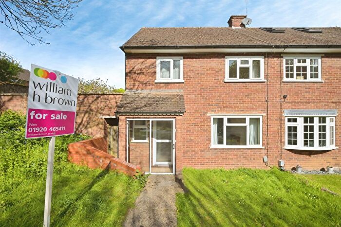 3 Bedroom Semi-Detached House For Sale In Red House Close, Ware, SG12