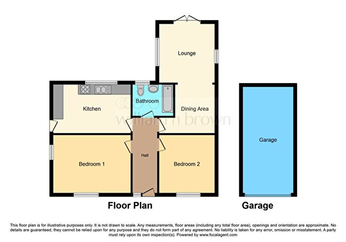 2 Bedroom Detached Bungalow For Sale In Sloothby, Sloothby, Alford, LN13