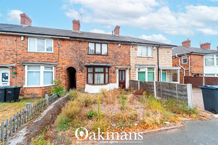 2 Bedroom Terraced House For Sale In Court Farm Road, Birmingham, West Midlands, B23