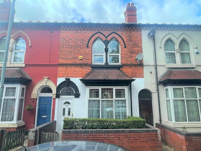 3 Bedroom Terraced House To Rent In Stafford Road, Handsworth, Birmingham, B21
