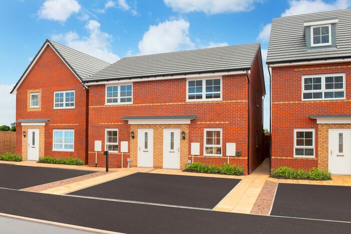 2 Bedroom Semi-Detached House For Sale In "Kenley" At Attenborough Way, Wynyard, Stockton On Tees, TS22