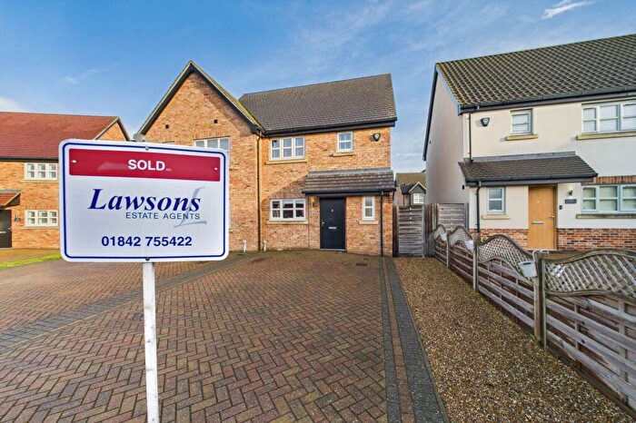 2 Bedroom Semi Detached House For Sale In Mill Stone Green, Wretham, IP24