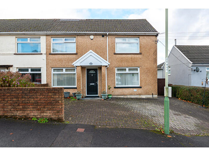 3 Bedroom Semi-Detached House For Sale In Elidyr Road, Treowen, Newbridge, NP11