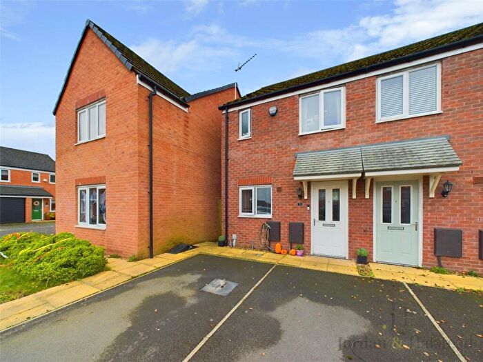 2 Bedroom Semi-Detached House For Sale In Jubilee Pastures, Middlewich, Cheshire, CW10