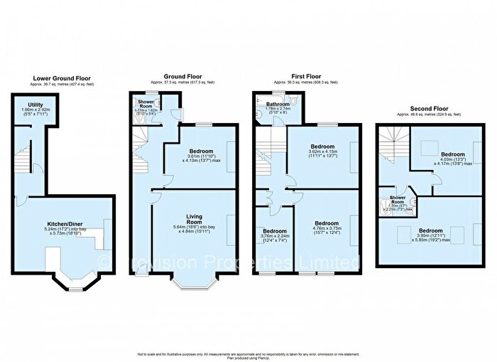 6 Bedroom Terraced House To Rent In Consort Terrace, Hyde Park, Leeds, LS3