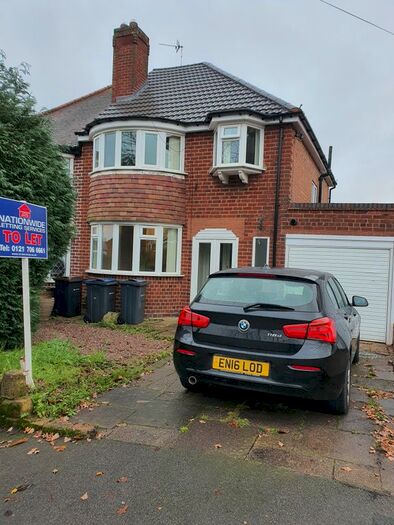 3 Bedroom Semi-Detached House To Rent In Ollerton Road, Birmingham, B26