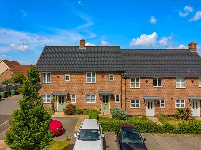 2 Bedroom Terraced House For Sale In Heron Close, Sprowston, Norwich, Norfolk, NR7