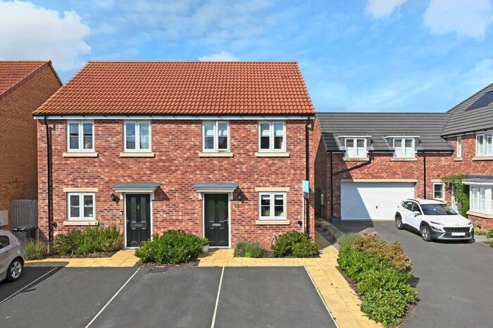 2 Bedroom Semi-Detached House For Sale In Station Close, Kirk Hammerton, York, YO26