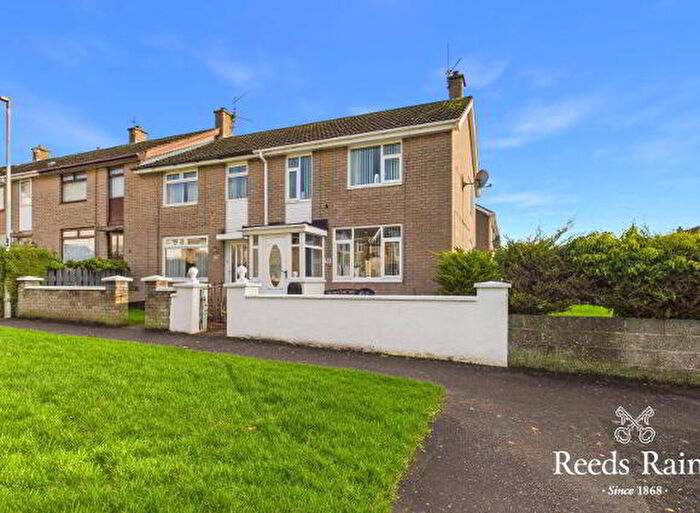 3 Bedroom End Of Terrace House For Sale In Downpatrick Green, Newtownabbey, BT37
