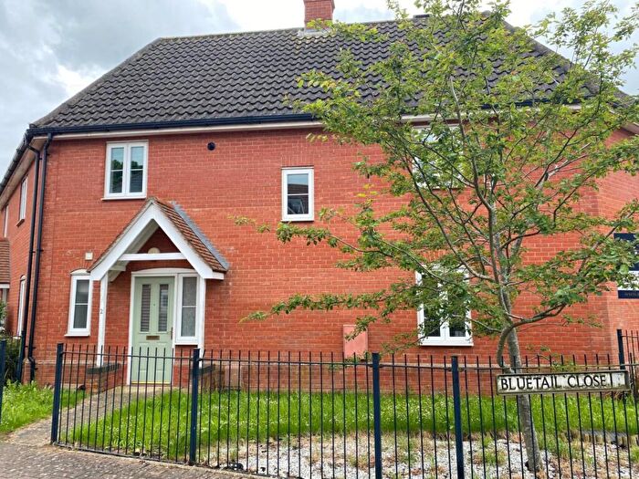 2 Bedroom House To Rent In Bluetail Close, Stowmarket, Suffolk, IP14