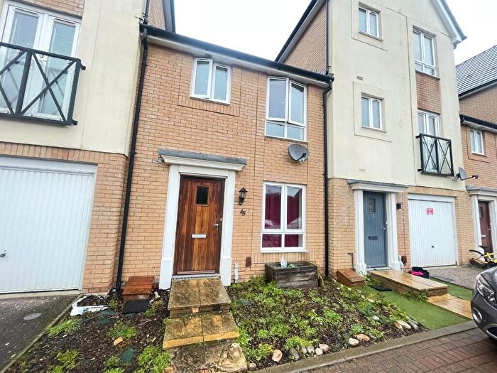 3 Bedroom Terraced House For Sale In Ganymede Close, Ipswich, Suffolk, IP1