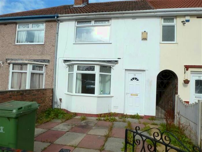 3 Bedroom Town House To Rent In Woodford Road, Knotty Ash, Liverpool, L14