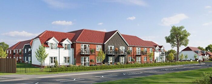 2 Bedroom Retirement Property For Sale In Bed Apartment, Charmans Lodge, Southwater, RH13