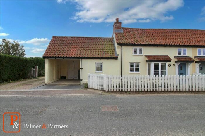 2 Bedroom Semi-Detached House For Sale In Mill Road, Friston, Saxmundham, Suffolk, IP17