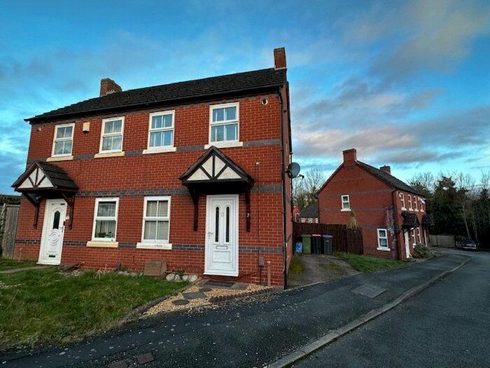 2 Bedroom Semi-Detached House To Rent In Meadow Brook Close, Madeley, Telford, Shropshire, TF7