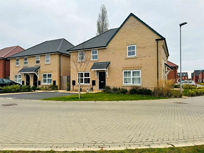 3 Bedroom Semi-Detached House For Sale In Stafford Way, Rackheath, Norwich, Norfolk, NR13