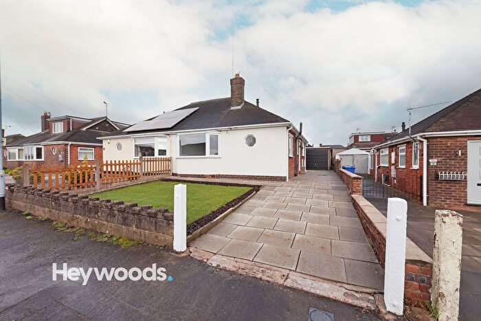 2 Bedroom Semi Detached Bungalow For Sale In Fearns Avenue, Bradwell, Newcastle Under Lyme, ST5